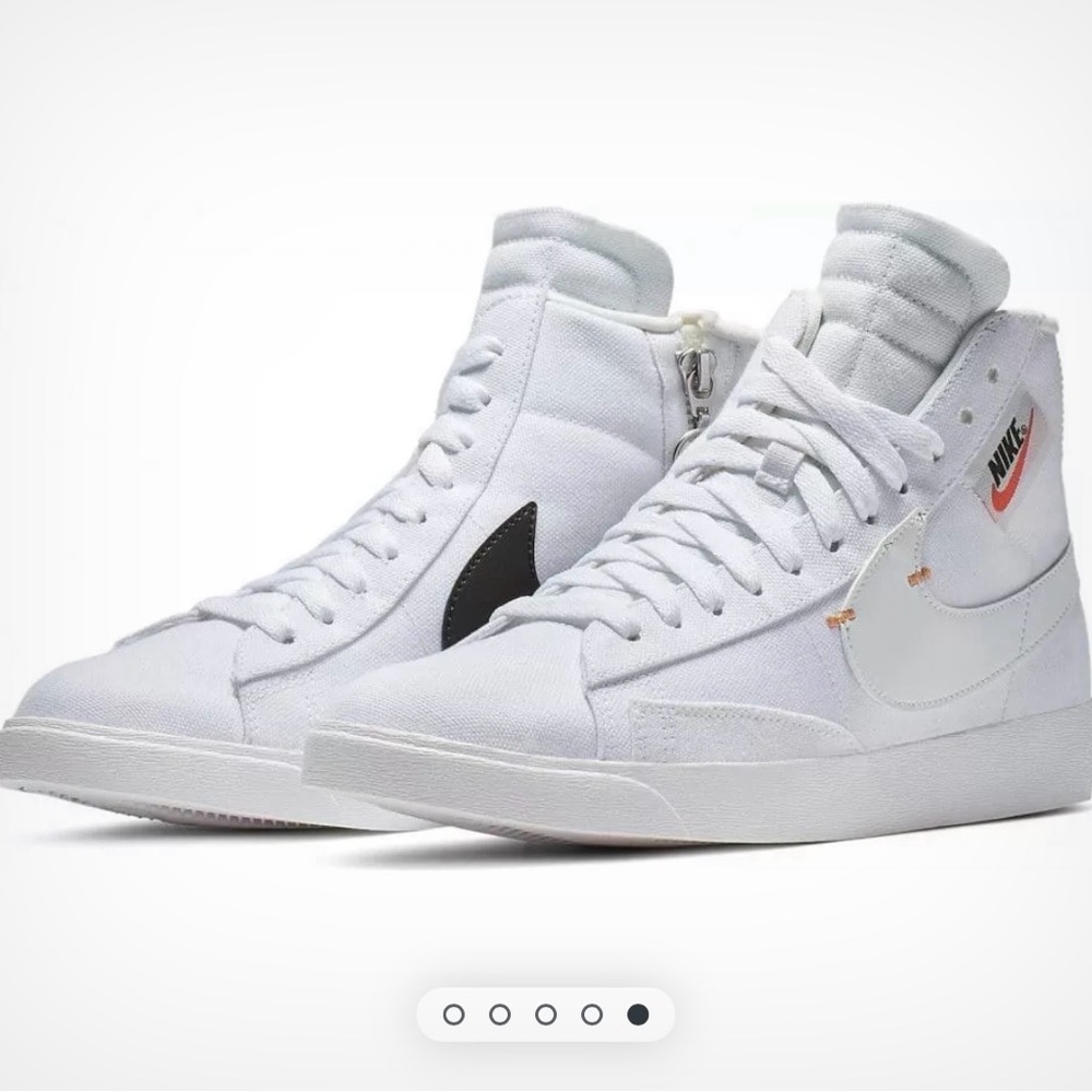 Nike Blazer Mid Rebel Summit White high Top Sneakers Women 9.5